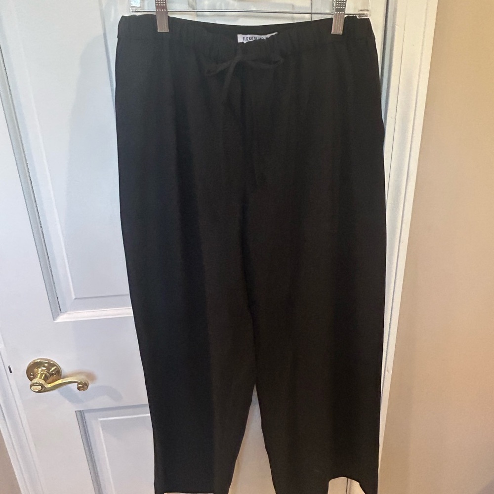 Elizabeth and James Black Wide Leg Pants
